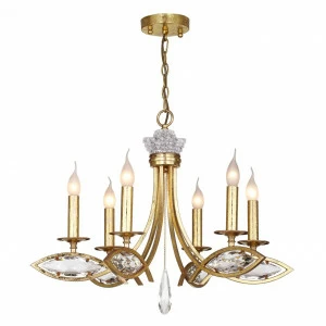 Подвесная люстра Favourite Tesoro 1927-6P FAVOURITE ДИЗАЙНЕРСКИЕ, TESORO GOLD 057231 Золотой