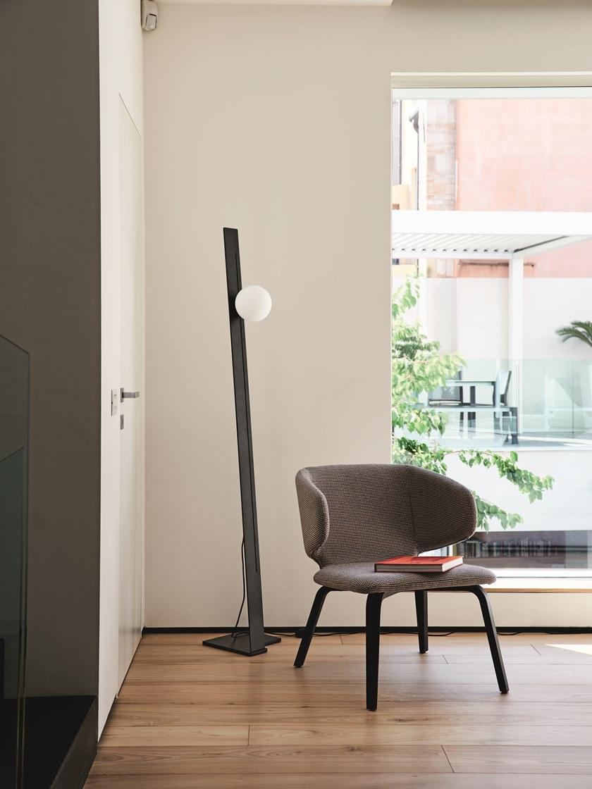 Midj Торшер из окрашенного металла с отраженным светом Suspense sun-id-1449251 - Вид №1