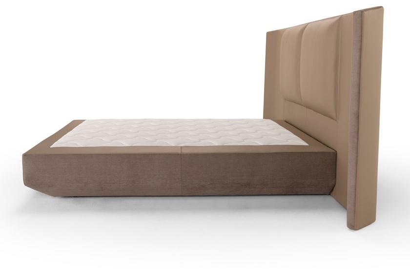 AMURA Кровать двуспальная в коже с высоким изголовьем Panis sun-id-1348526 - Вид №4