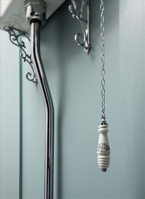 C28S, P2, T30 CHR Компакт унитаз с бачком Белый Burlington  Англия  - Вид №3