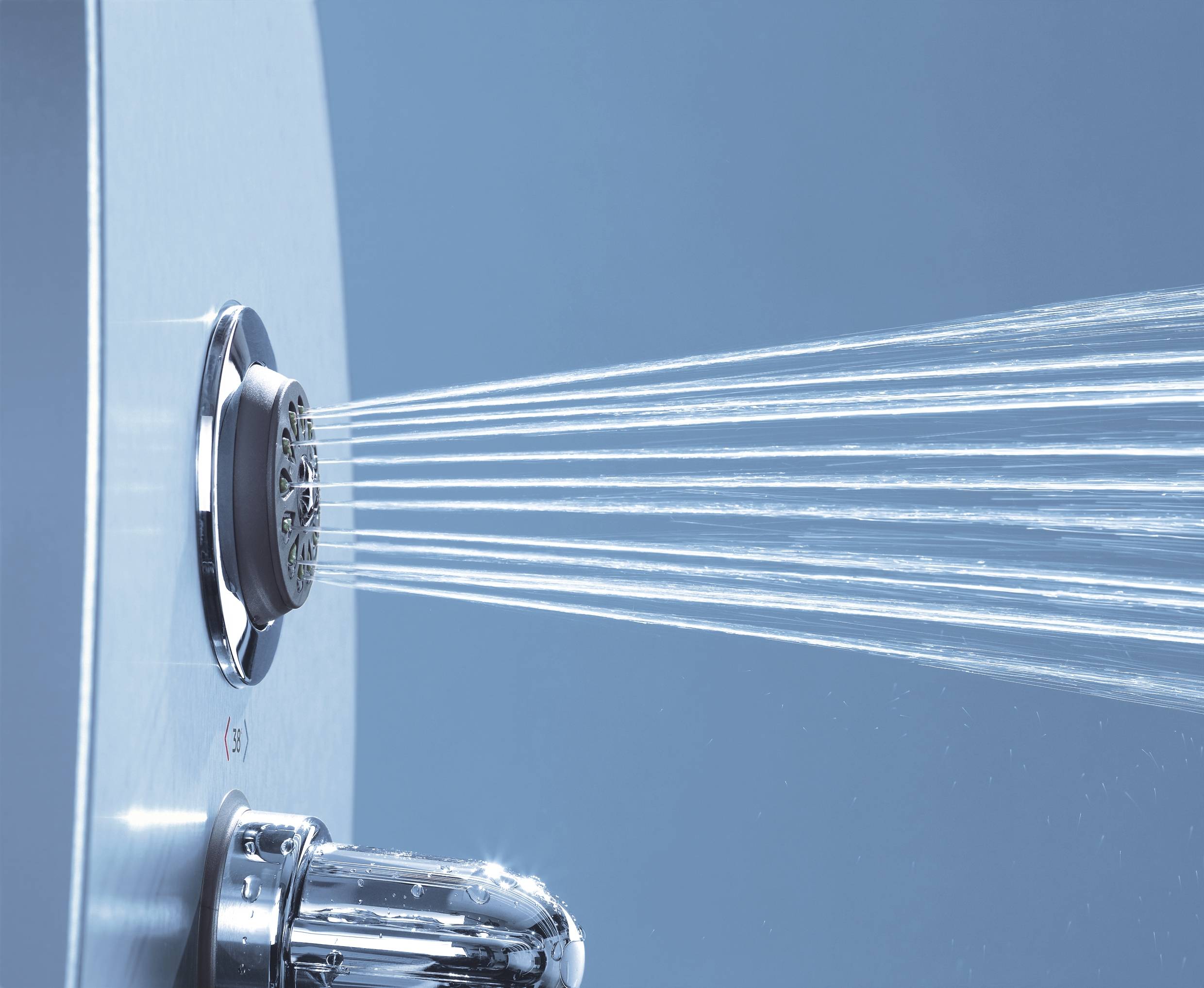 27017000 Душевая панель Grohe хром  - Вид №1