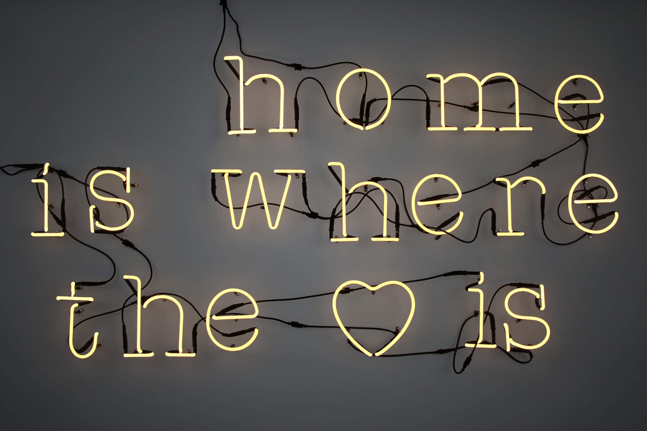 8008215001319 Настенный светильник Neon Art Home Is Where the Love Is ELECTRORETRO  - Вид №1