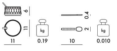Сахарница из инженерного пластика Kartell Jellies Family ARCH-00149691 - Вид №10