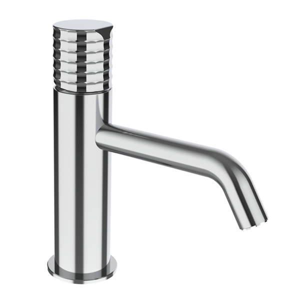 75510751 PREMIUM Белый Умывальник смеситель Белый-Хром GRB MIXERS Aura - Вид №1