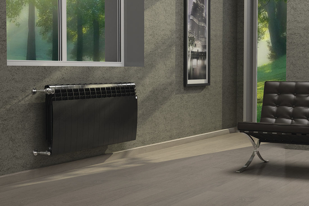 Радиатор биметаллический Royal Thermo Biliner Noir Sable 500 (черный)  - 6 секций sun-id-646060 - Вид №2