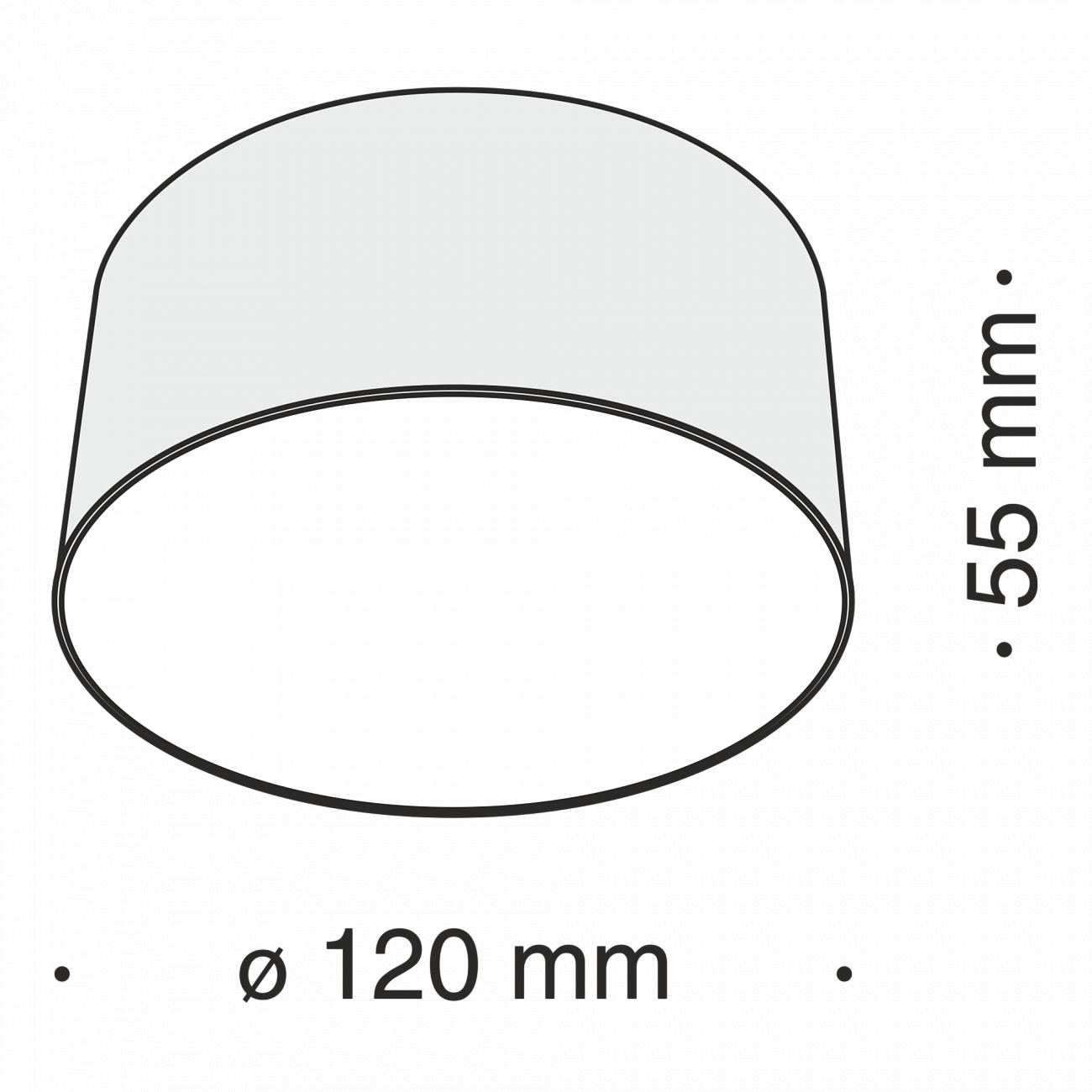 Светильник потолочный светодиодный 12 см черный Zon C032CL-L12B4K TECHNICAL CEILING & WALL 00-3956941 Черный  - Вид №2