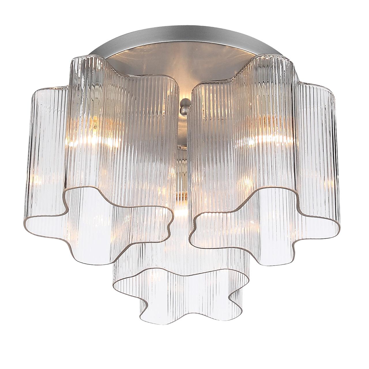 Потолочная люстра ST Luce Onde SL117.102.03 ST LUCE ONDE 328343 Серебро;прозрачный - Вид №3