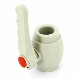 Кран 32 полипропилен шаровой ручка FV-PLAST