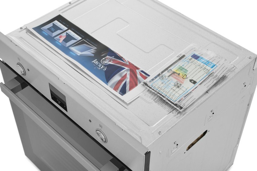 8156910 Электрический духовой шкаф Jacky's JO EI7538 серебристый STDN-0113471 - Вид №18