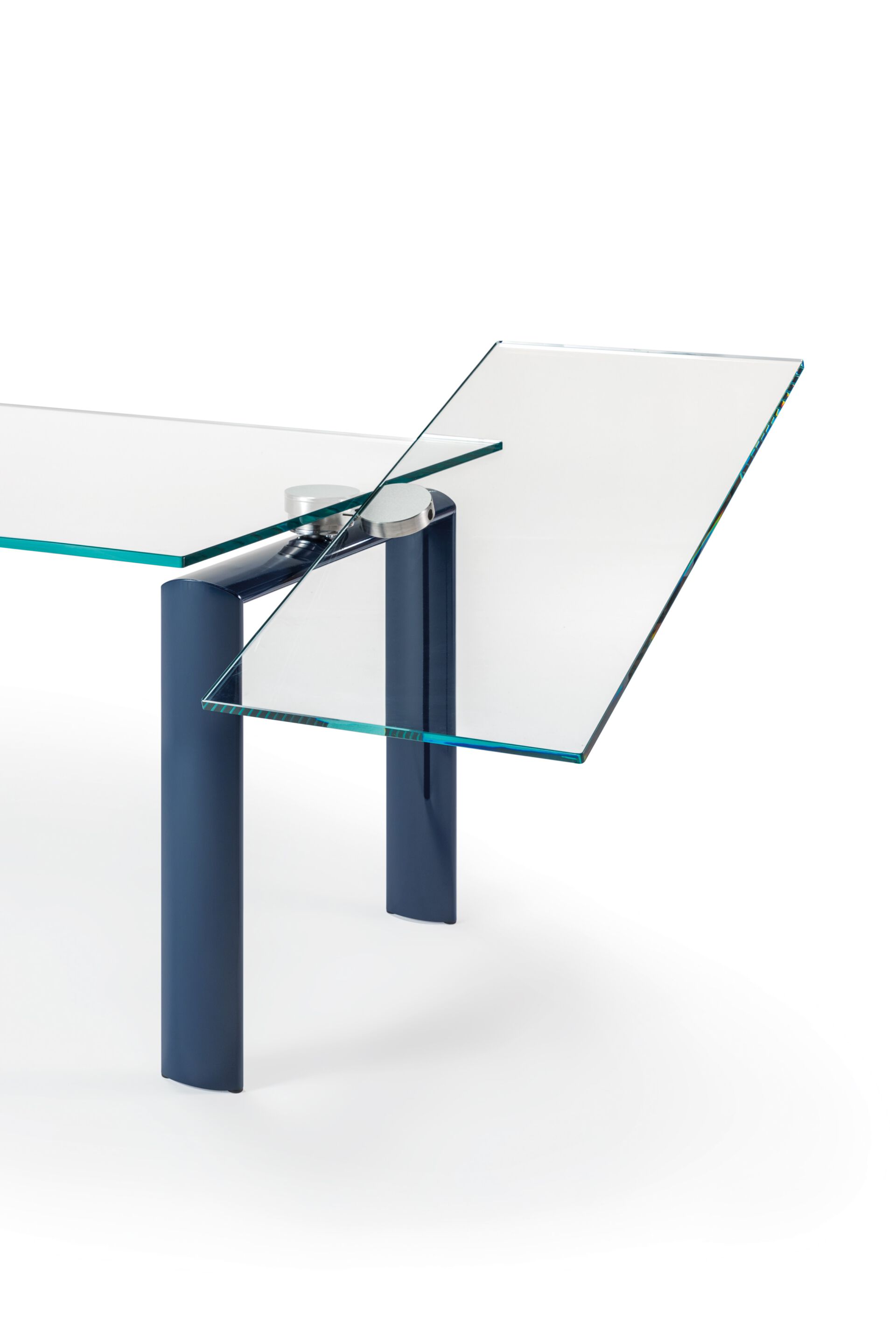 Стеклянный выдвижной прямоугольный стол REFLEX Поликлет ARCH-00074795 - Вид №1