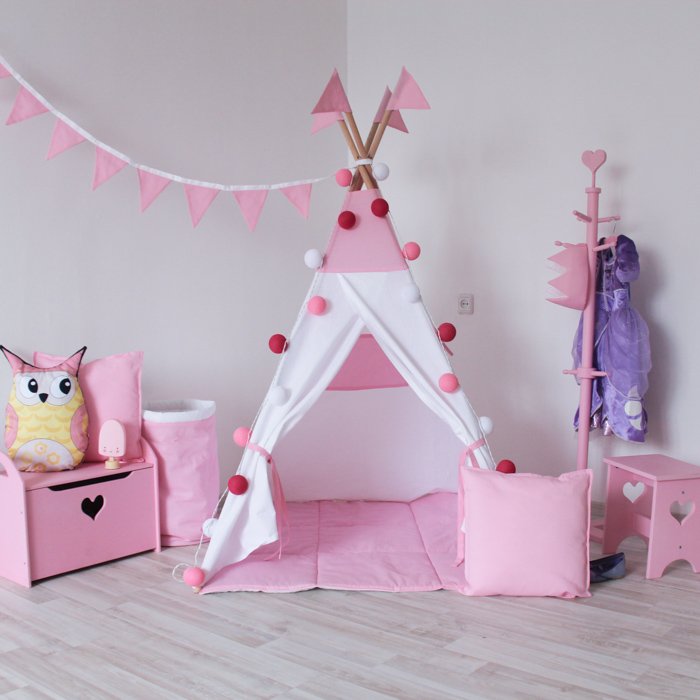 Гирлянда из 8 флажков Simple Pink VAMVIGVAM SIMPLE PINK 282181 Розовый Santreyd  - Вид №4