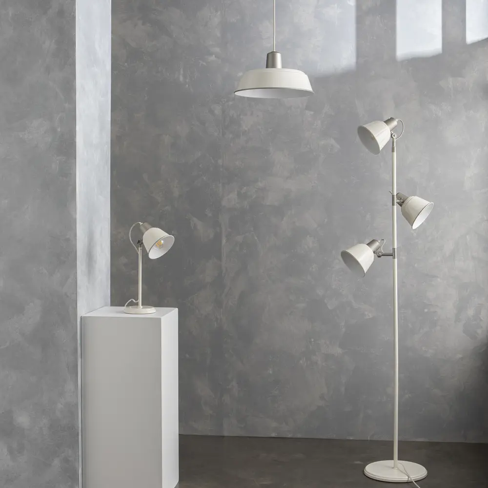 Настольная лампа INSPIRE Milky с регулируемым абажуром 82908109 STLM-0037800 - Вид №12