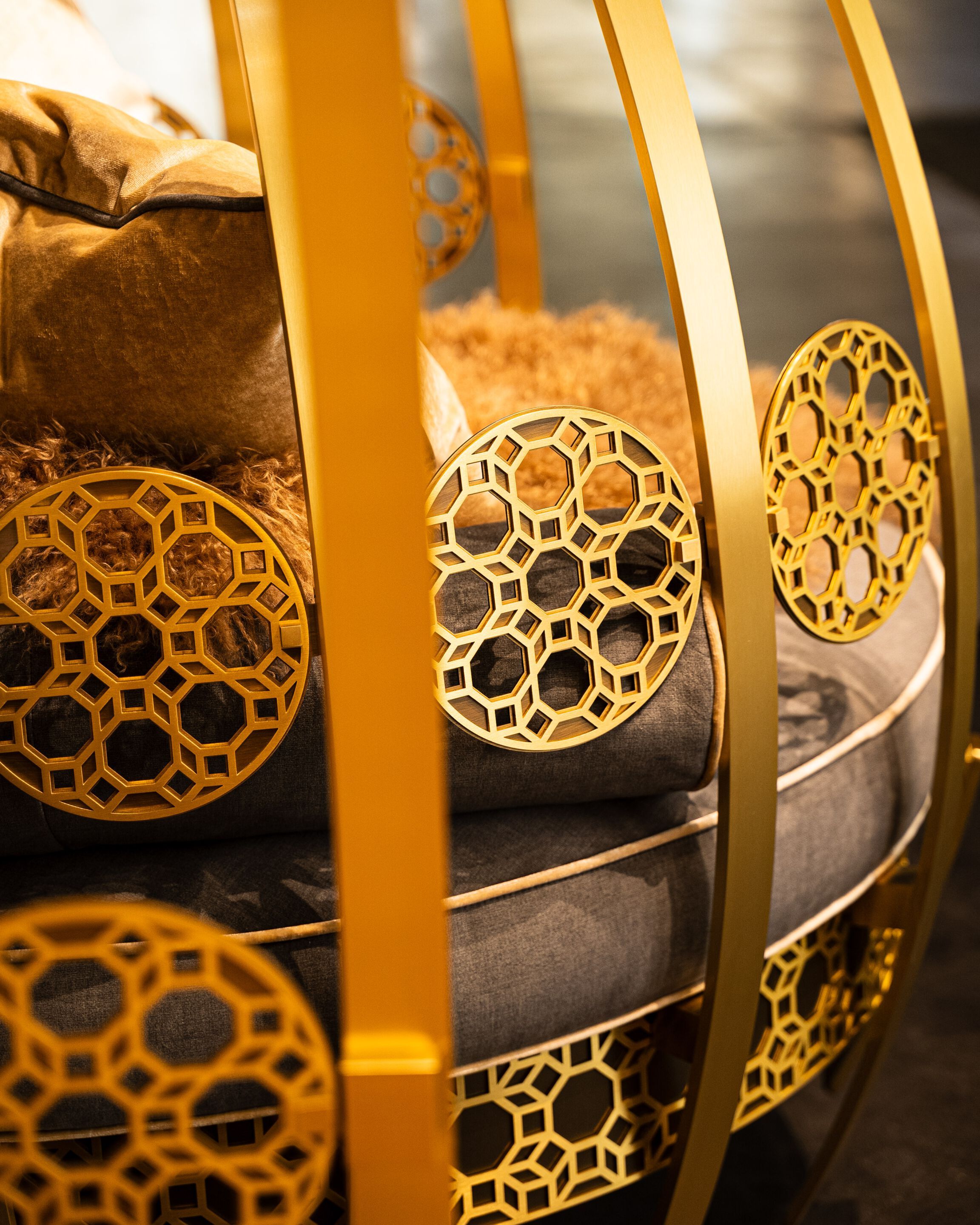 Латунное кресло Galbiati Exclusive Interiors ARCH-00052968 - Вид №2