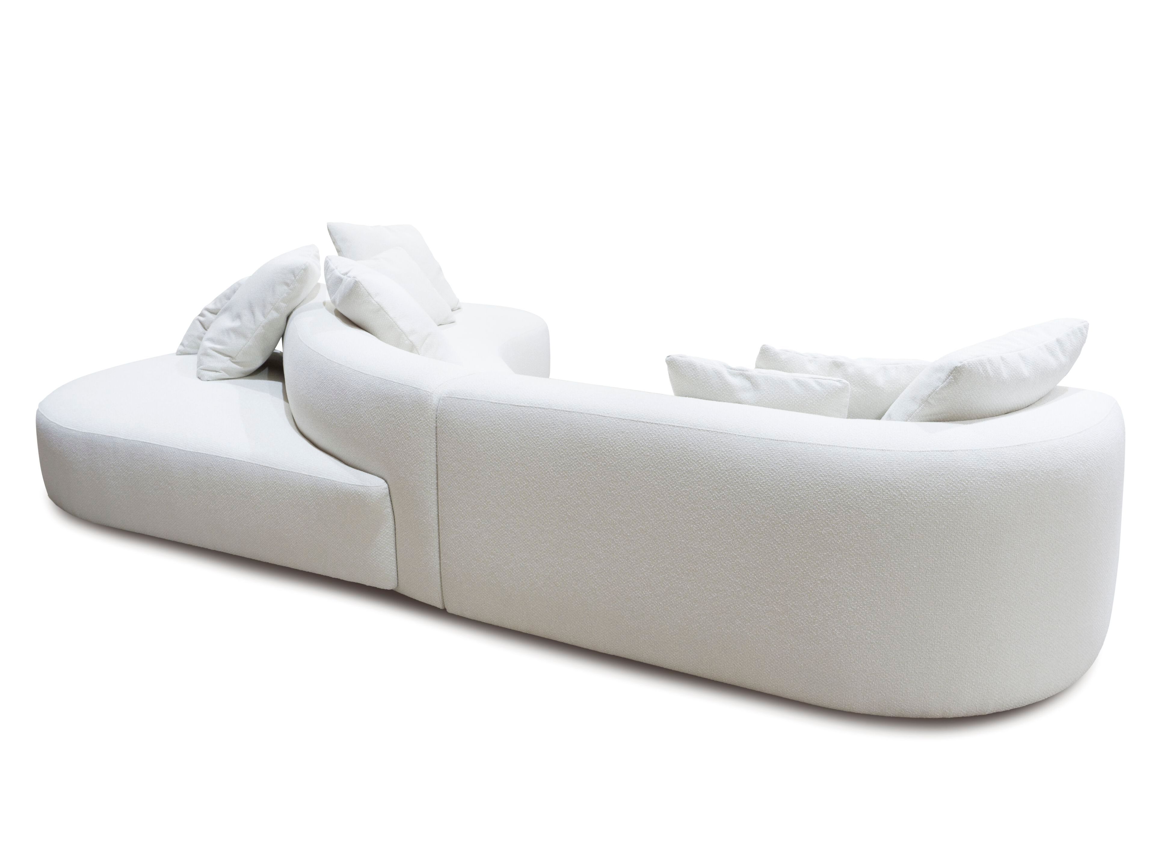 Изогнутый двухсторонний диван из ткани CREARTE COLLECTIONS LAB ORGANIC GAMMA ARCH-00065282 - Вид №5