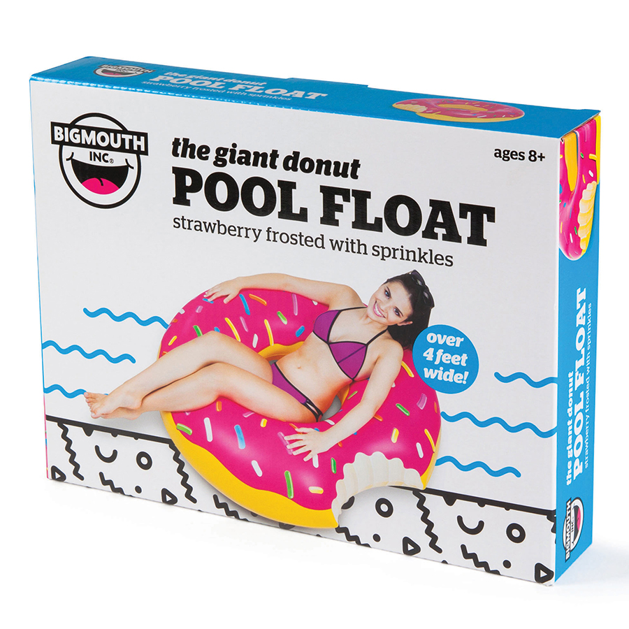 BMPF-0003 Круг надувной , strawberry donut BigMouth  - Вид №15