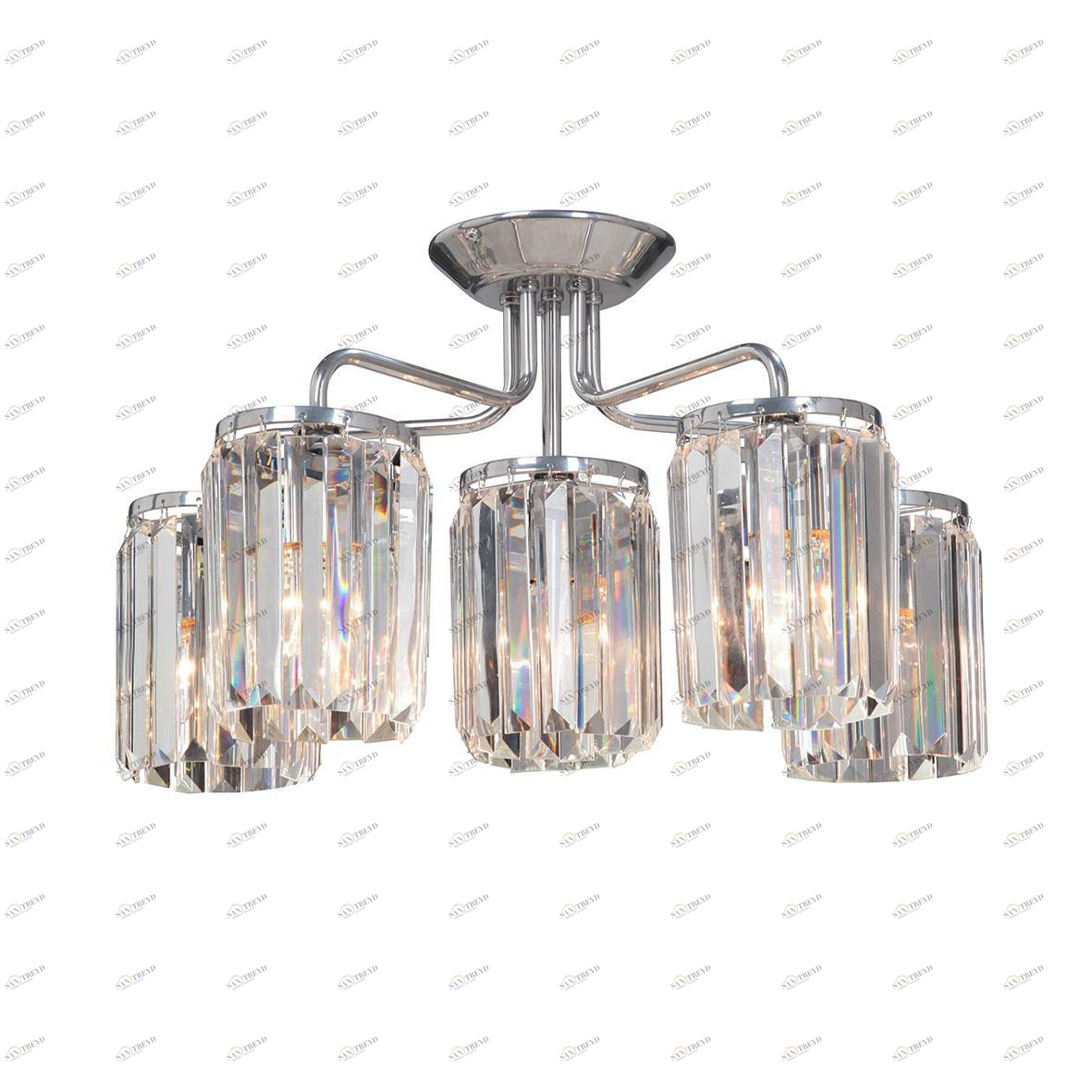 Потолочная люстра Vitaluce V5206-9/6PL VITALUCE ДИЗАЙНЕРСКИЕ 194262 Хром 