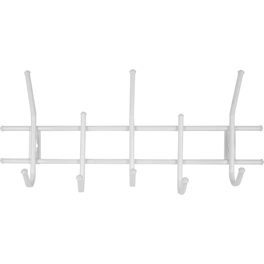 Sheffilton Настенная вешалка Minimal White - 5 крючков для эргономичного хранения 10531104 Стандарт STLM-0000629 - Вид №1