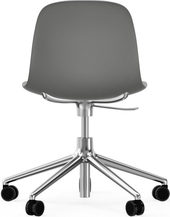 606041 Кресло Swivel 5W Gaslift Alu Grey Normann Copenhagen Form - Вид №3