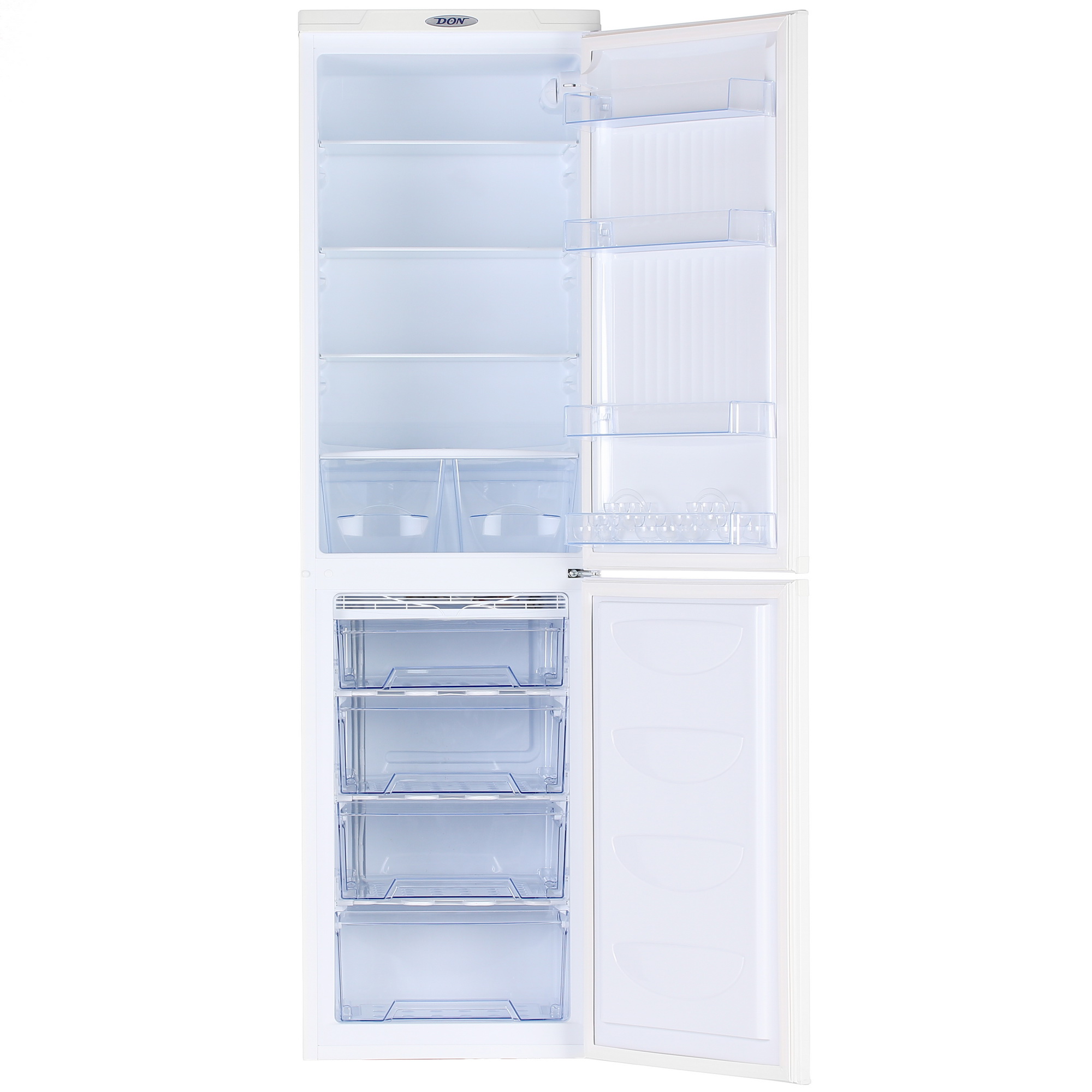 1330104 Холодильник с морозильником   DON R-297 BI белый STDN-0095414 - Вид №1
