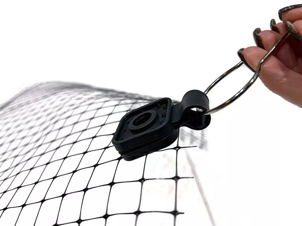 Клипса крепежная для сетки, пленки, агроткани, 20 шт ГеоПластБорд GPBST-184 - Вид №9