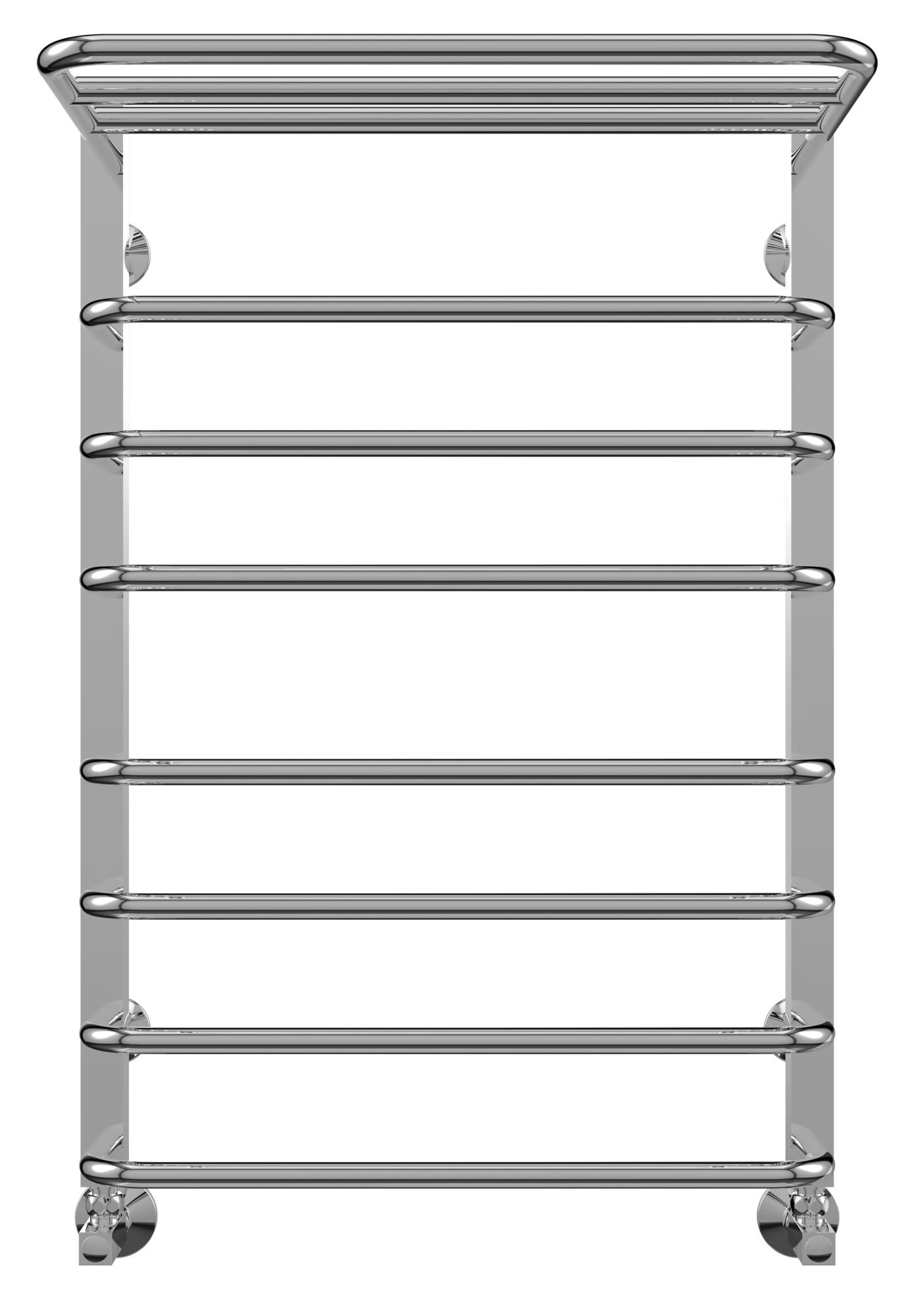 4620768886430 СТАНДАРТ Арктур с полкой П8 500х796 Полотенцесушитель TERMINUS Нержавеющая сталь - Вид №1