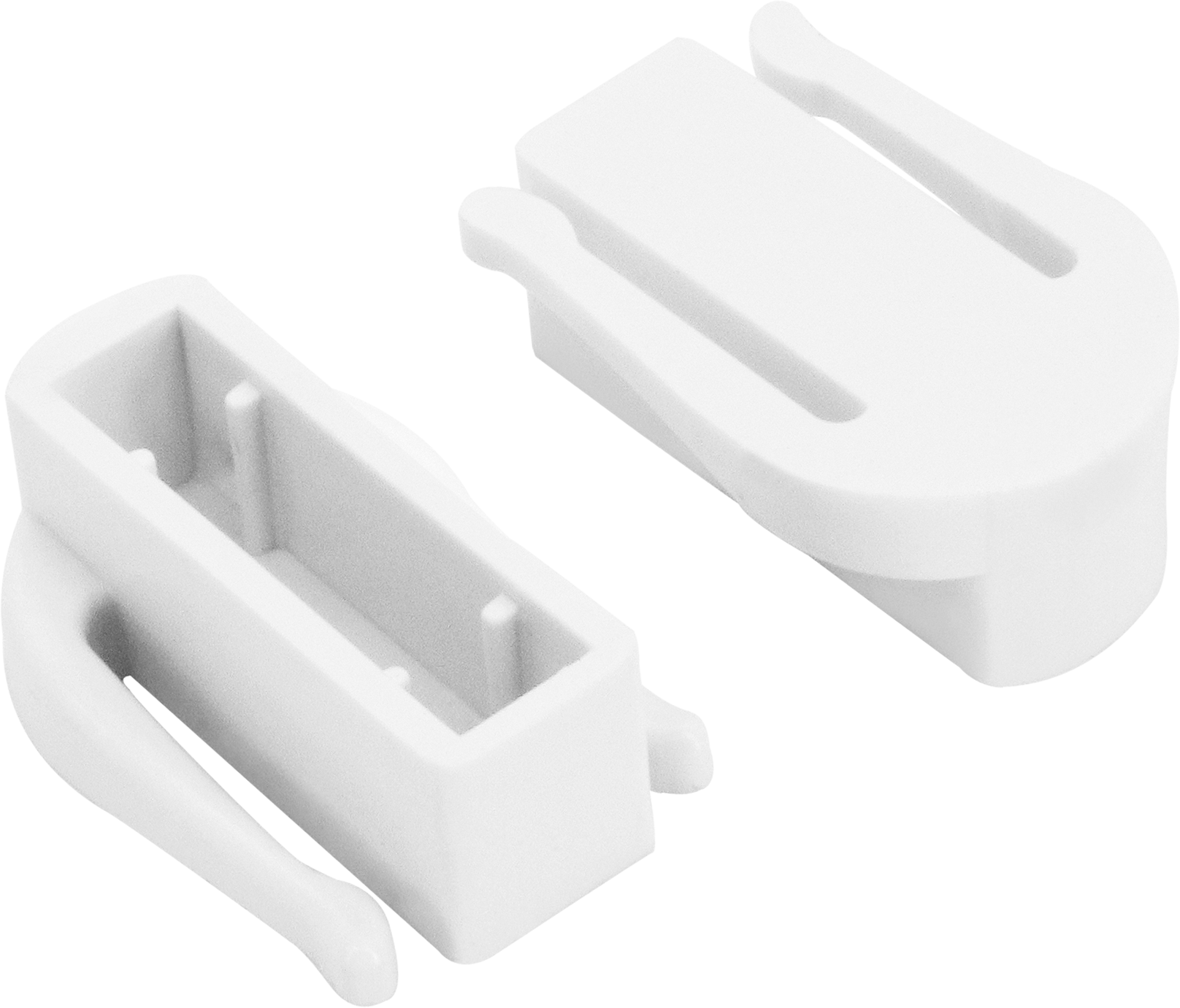 Заглушки Santreyd для гибкого карниза белые 2 шт - аккуратный финиш штор 89144926