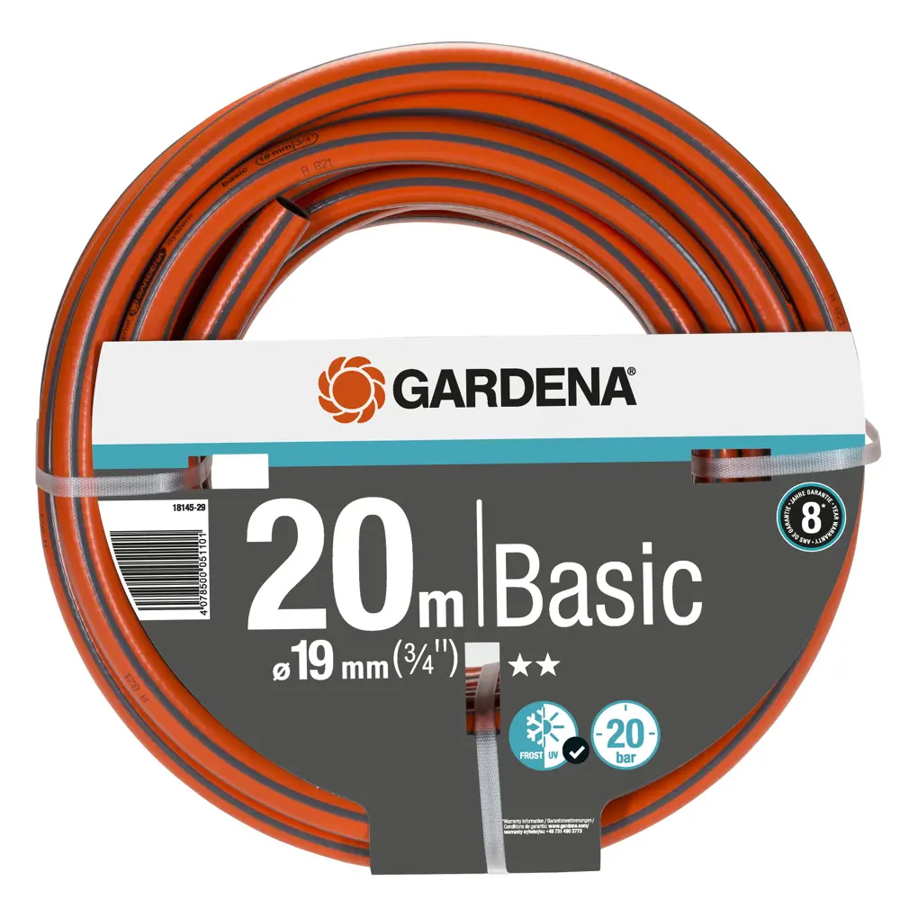Шланг для полива GARDENA Армированный 3/4" 20 м ПВХ 83667118 STLM-2134138  - Вид №3