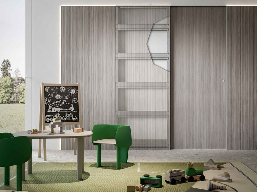 Открытый корпус стены заподлицо дверной рамы Scrigno OPENBOX FIT ARCH-00000016