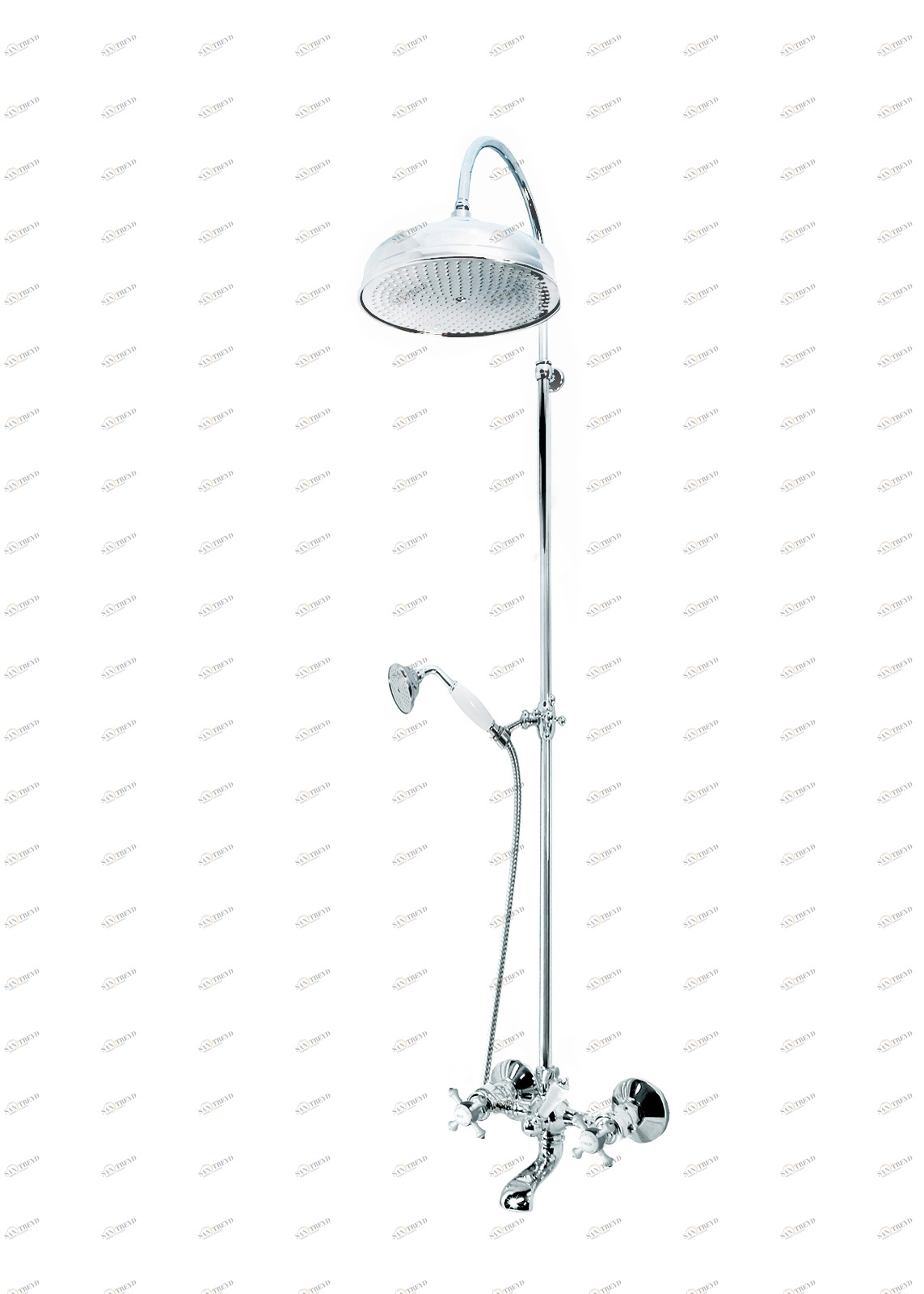 Gentry Home Смеситель для раковины от центра к центру 2 отверстия под смеситель 200 мм Chelsea  GH102452