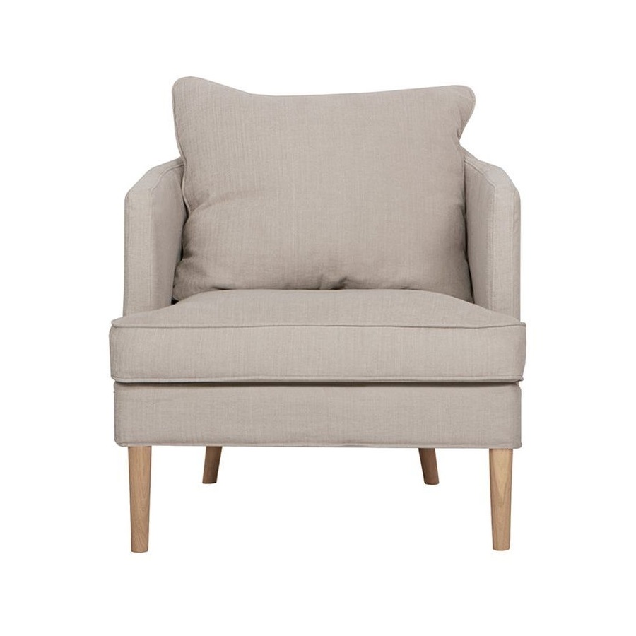 Кресло Julia, светло-бежевое, обивка Caleido Sits S1285 - Вид №1