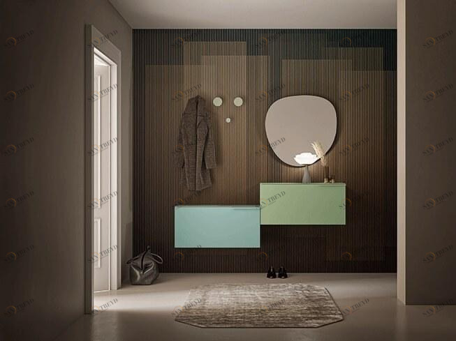 Birex Подвесной лакированный шкаф для обуви Xl sun-id-1351712