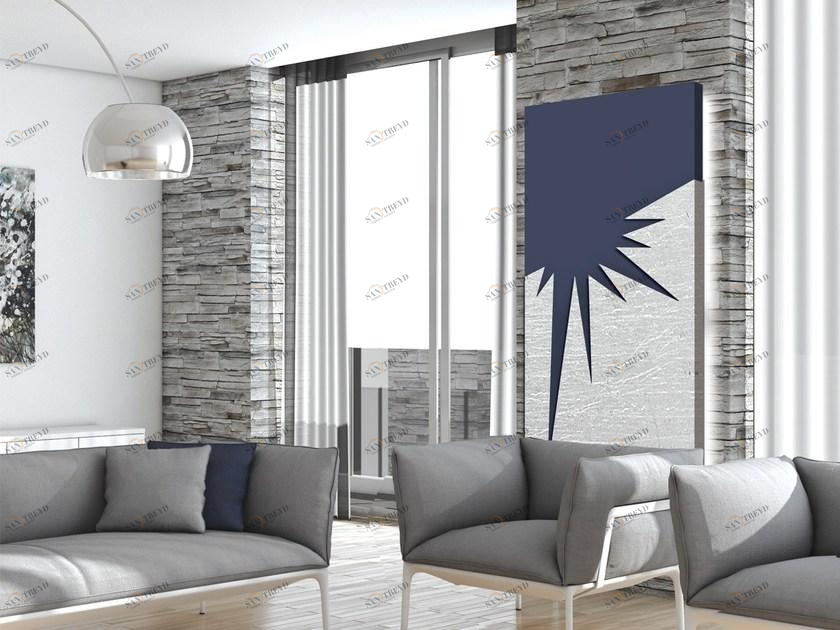 Termo Design Алюминиевый радиатор / декоративный радиатор Doppia piastra - foglia argento Dp 00500