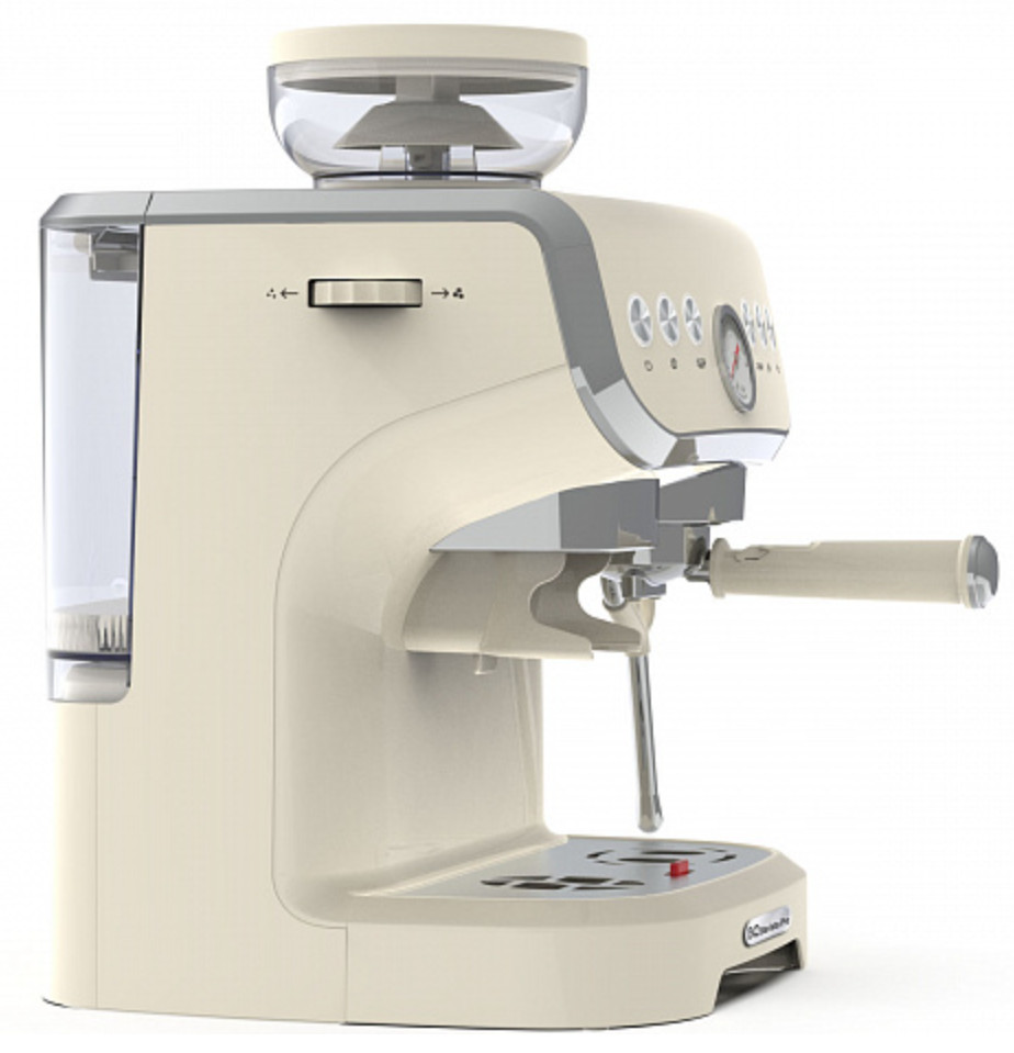 9056145 Кофеварка рожковая BQ CM5000 Ivory бежевый STDN-0105074 - Вид №2