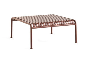 Квадратный низкий журнальный столик из стали с порошковым покрытием