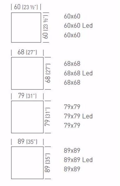 GABER Садовый стол квадратный из технополимера sun-id-1484744 - Вид №2