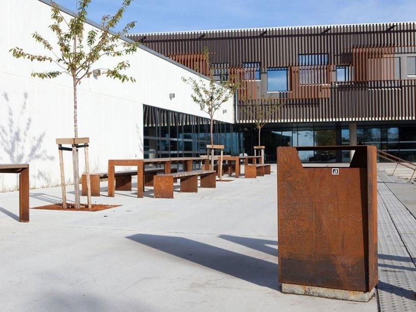 VESTRE Урна для мусора с пепельницей Bloc sun-id-1465457 - Вид №5