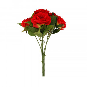 0130 Искусственное растение Букет из роз 39 см ткань полиэстер KEP KEP