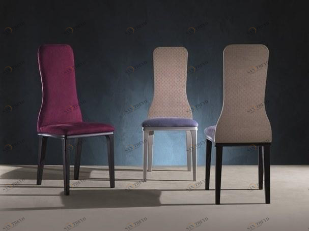 Carpanelli Стул из ткани с высокой спинкой Optical skin Se55 -se56