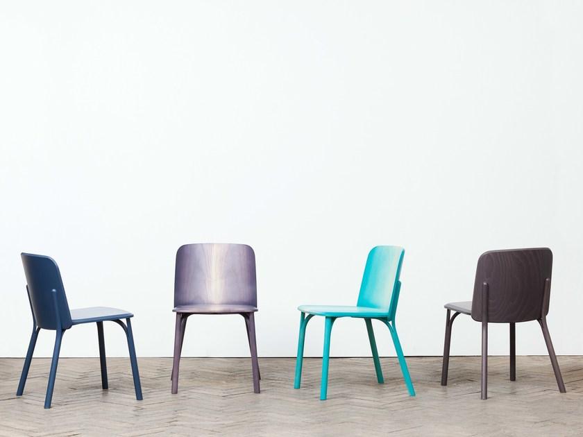 TON Мягкое деревянное кресло Split sun-id-1421826 - Вид №4