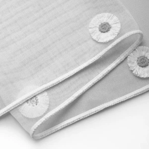 ЛТ тюль 1 п/м вышив lux zolia кремовый 02 300 см