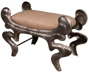 Hamilton Conte Paris Низкий чугунный табурет в классическом стиле