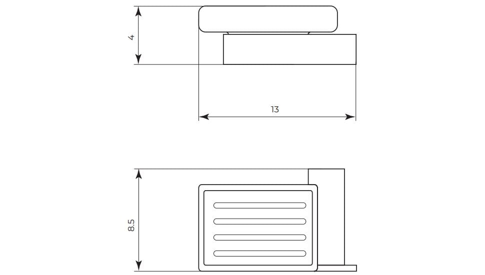 Керамическая настенная мыльница Gaia Mobili Комплементы ARCH-00123450 - Вид №2