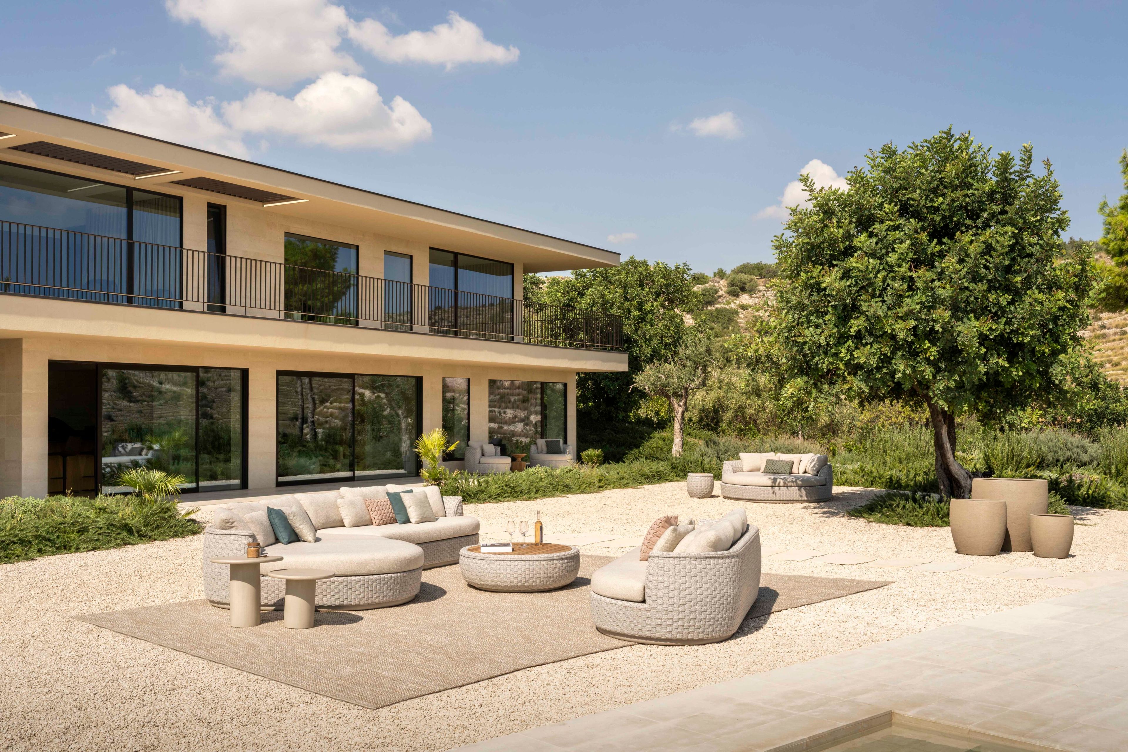 Круглая веревочная Садовая кровать Jardinico круглый ARCH-00067733 - Вид №3