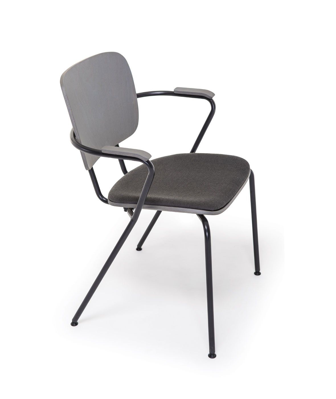 Металлический штабелируемый стул с подлокотниками Vergés ABC ARCH-00002019 - Вид №3