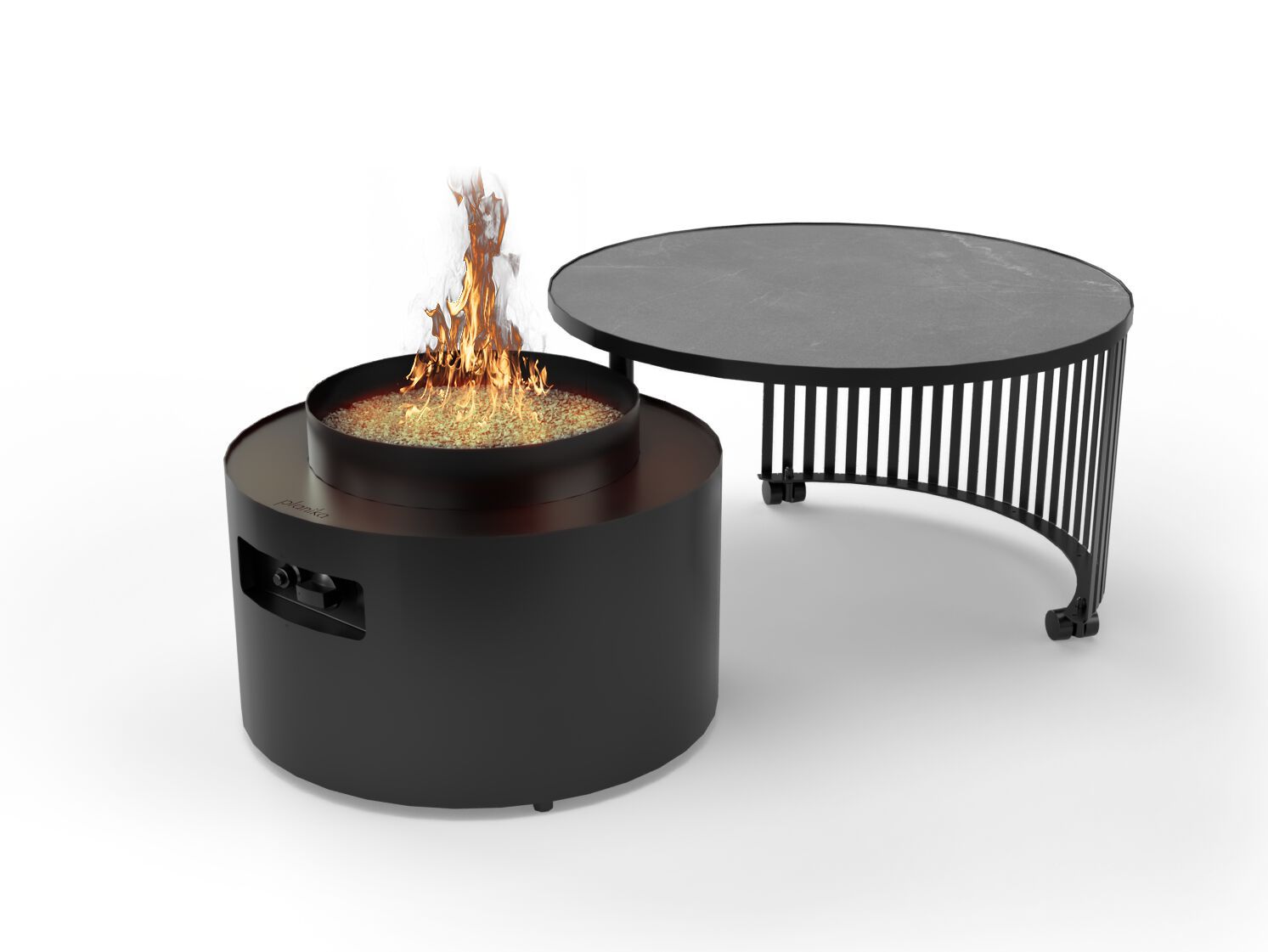 Отдельно стоящий газовый камин Planika MOON ARCH-00109907