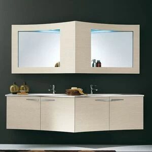 KE34 KENZIA Комплект мебели для ванной комнаты 210 см ARDECO