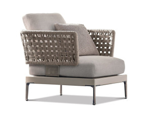 Ткань открытый стул с подлокотниками