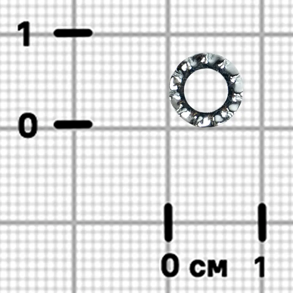 Шайба зубчатая DIN 6798 4 мм 120 шт Santreyd STLM-2191268 - Вид №1
