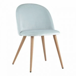 Стул с мягкой обивкой пыльно-голубой "Лион" STOOL GROUP ДИЗАЙНЕРСКИЕ 00-3881985 Голубой