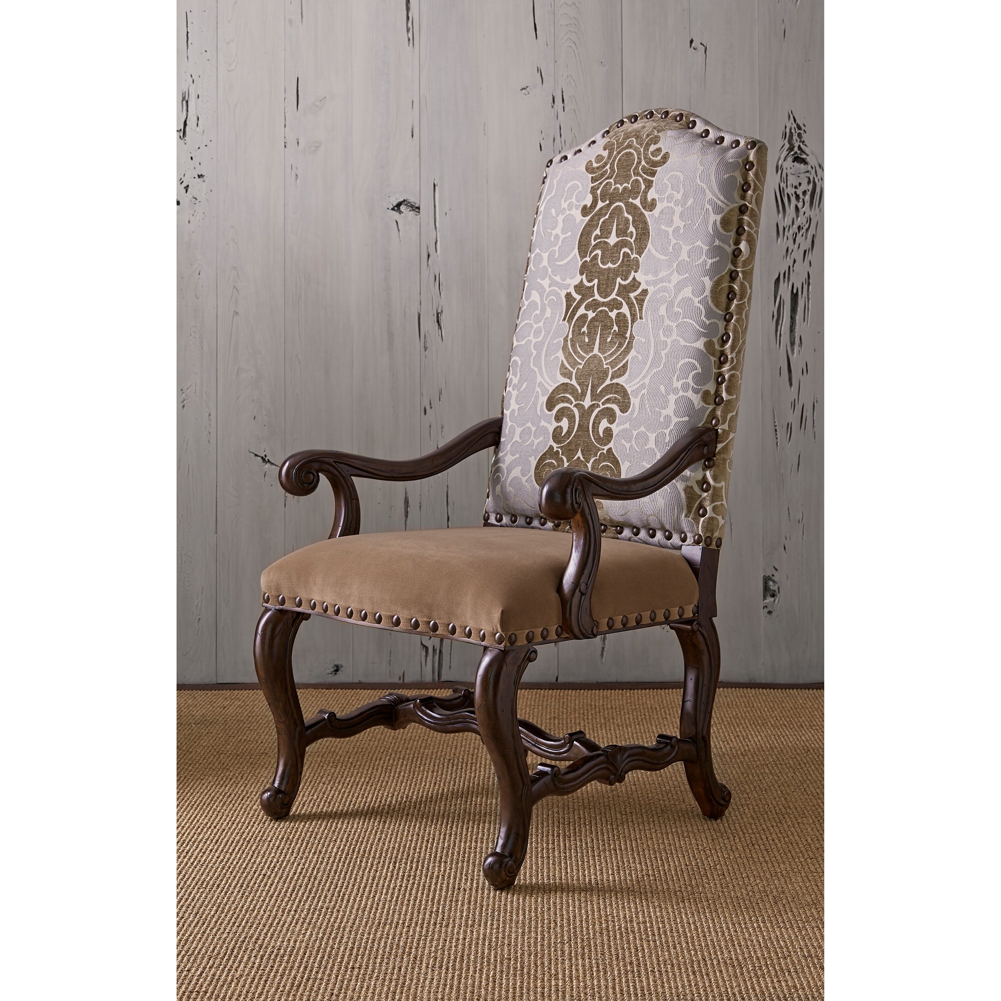 Стул  02007-620-025 Florence Arm Chair - Triana / Gibson Ambella  - Вид №1